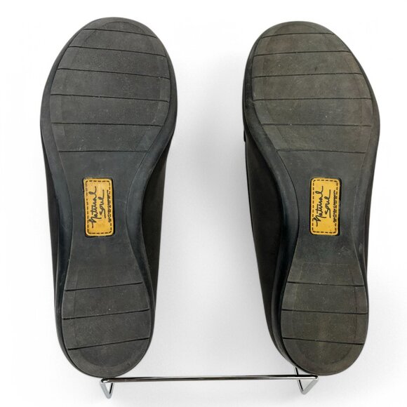 Natural Soul Naturalizer Black Loafers Size 8M Generous Preppy Office - Picture 12 of 14